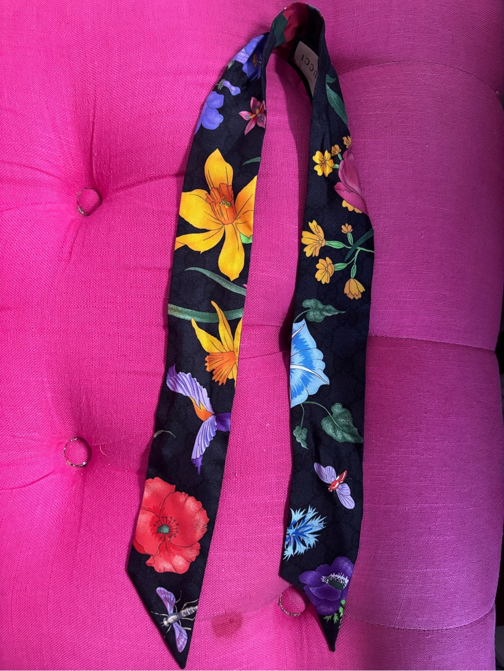 Floral Gucci Twilly - authentic